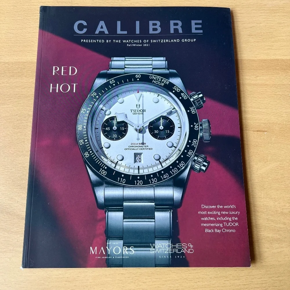 Brand New Calibre Fall / Winter 2021 Watch Catalog